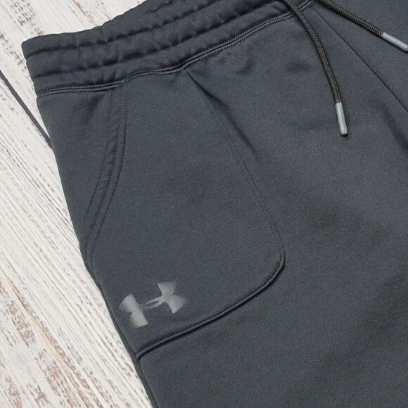 Under Armour Youth XL/Women's Small Black Athleisure Comfy Bootcut Sweatpants - Picture 6 of 6
